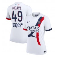 Paris Saint-Germain Ibrahim Mbaye #49 Vonkajší Ženy futbalový dres 2025-26 Krátky Rukáv